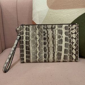 Michael Kors - Genuine Snakeskin Clutch